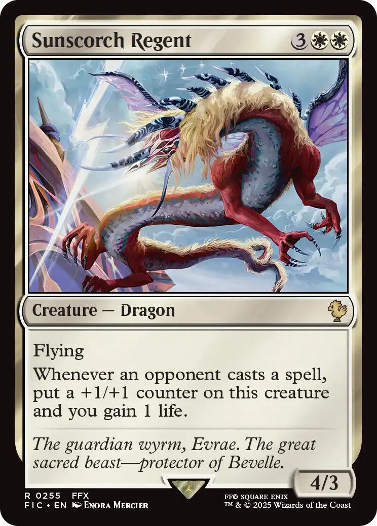 Sunscorch Regent (Surge Foil) [FINAL FANTASY Commander] | Gear Gaming Bentonville