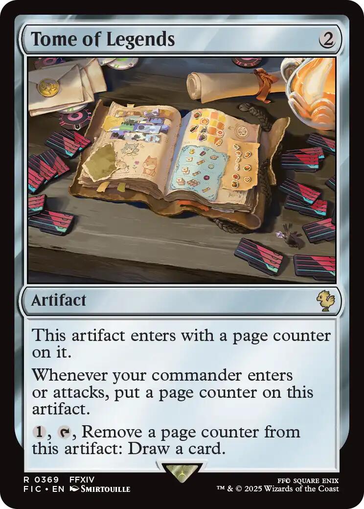 Tome of Legends (Surge Foil) [FINAL FANTASY Commander] | Gear Gaming Bentonville