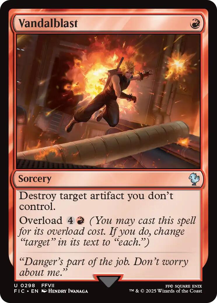 Vandalblast (Surge Foil) [FINAL FANTASY Commander] | Gear Gaming Bentonville