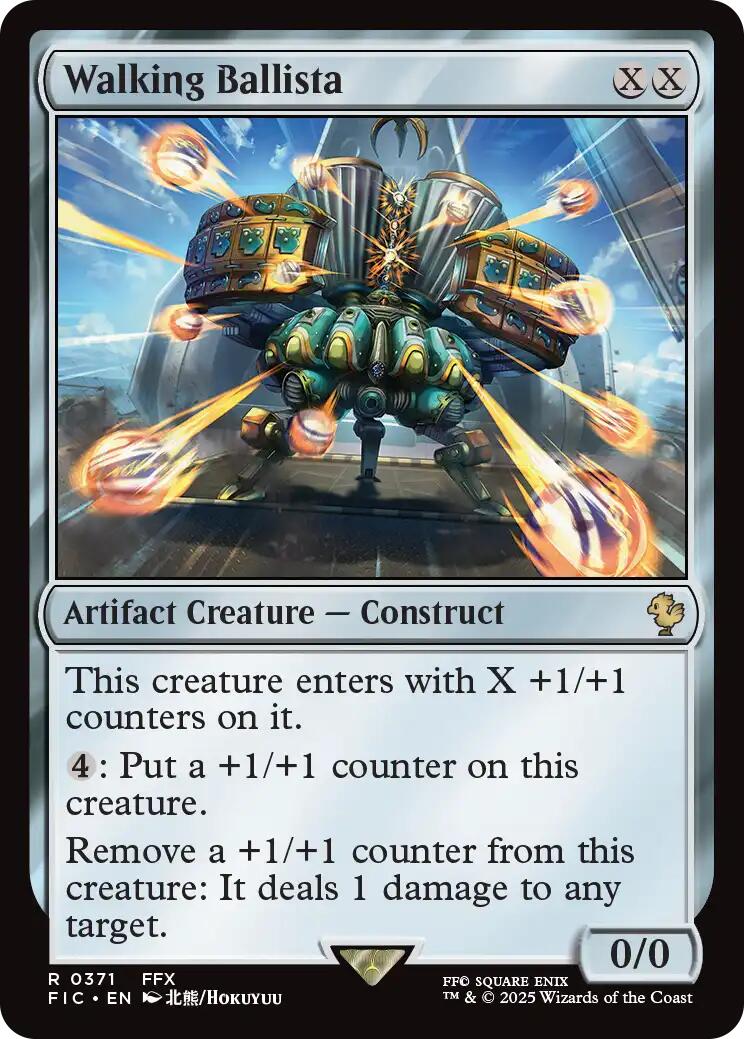 Walking Ballista (Surge Foil) [FINAL FANTASY Commander] | Gear Gaming Bentonville