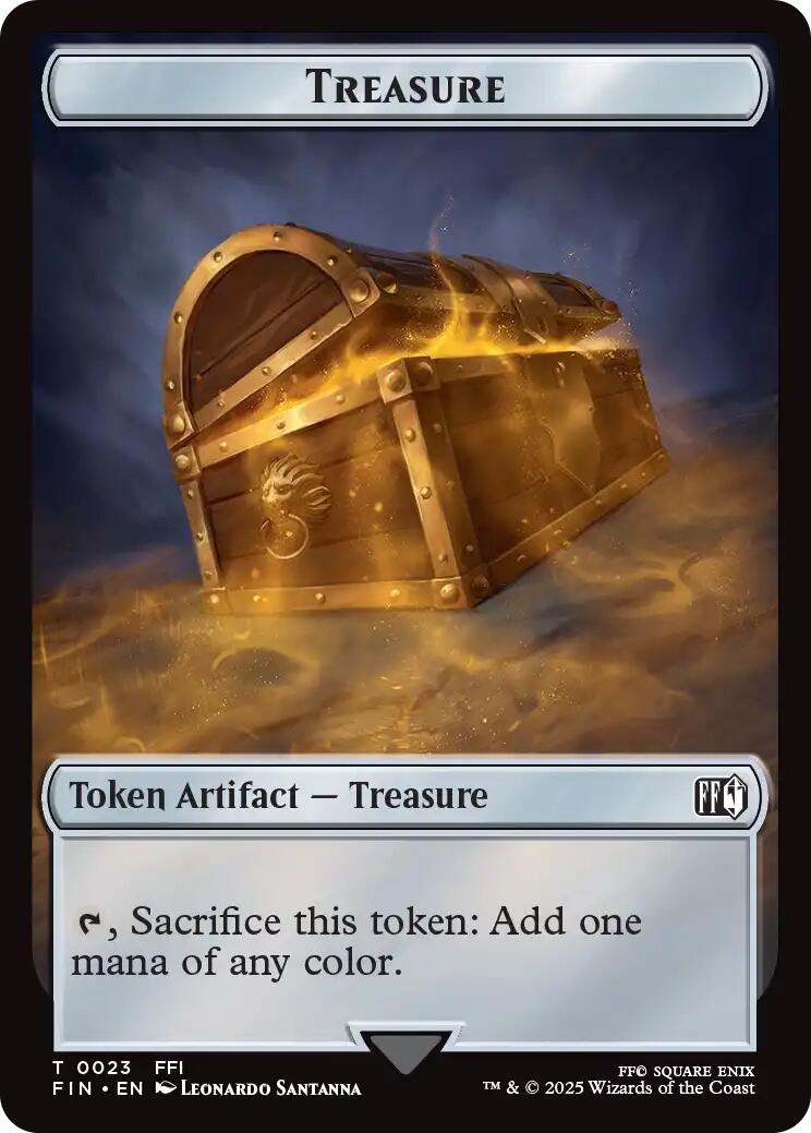 Hero (0008) // Treasure Double-Sided Token [FINAL FANTASY Tokens] | Gear Gaming Bentonville