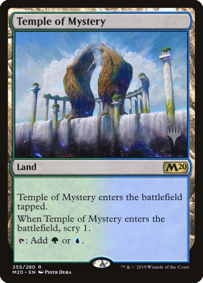 Temple of Mystery (Promo Pack) [Core Set 2020 Promos] | Gear Gaming Bentonville