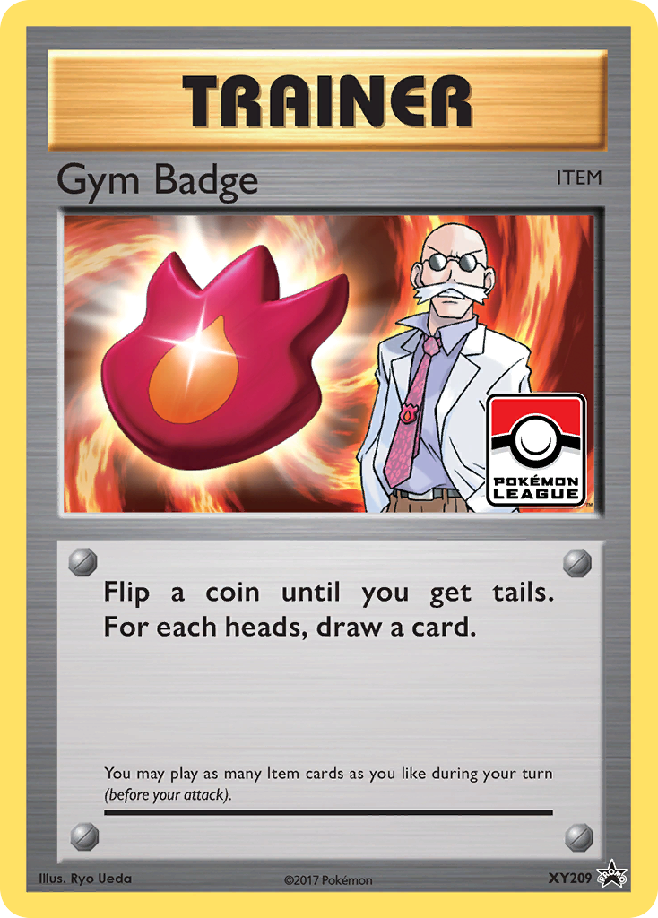 Gym Badge (XY209) (Blaine) [XY: Black Star Promos] | Gear Gaming Bentonville
