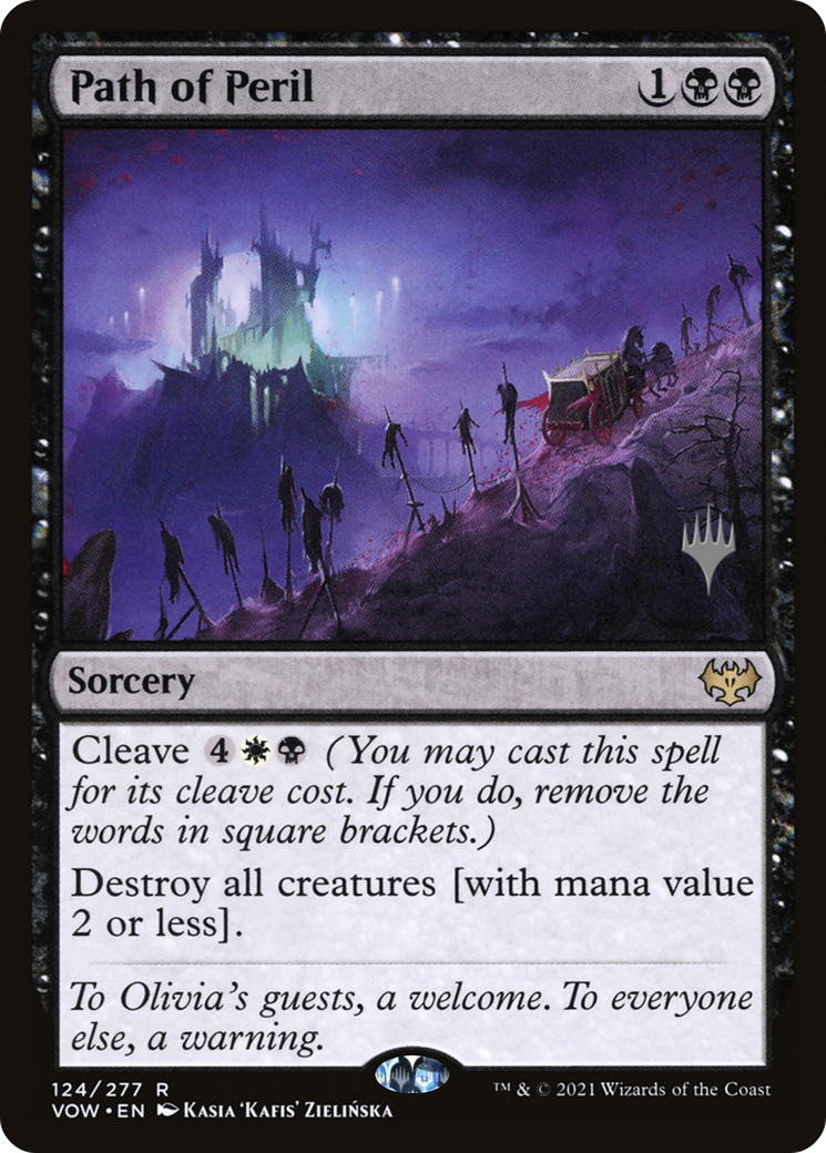 Path of Peril (Promo Pack) [Innistrad: Crimson Vow Promos] | Gear Gaming Bentonville
