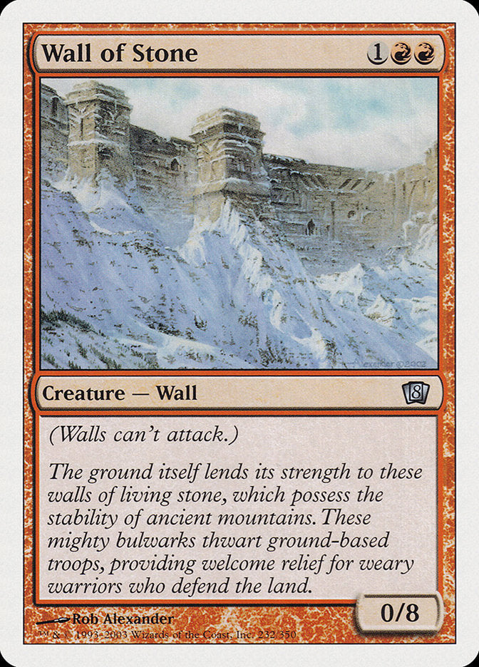 Wall of Stone [Eighth Edition] | Gear Gaming Bentonville