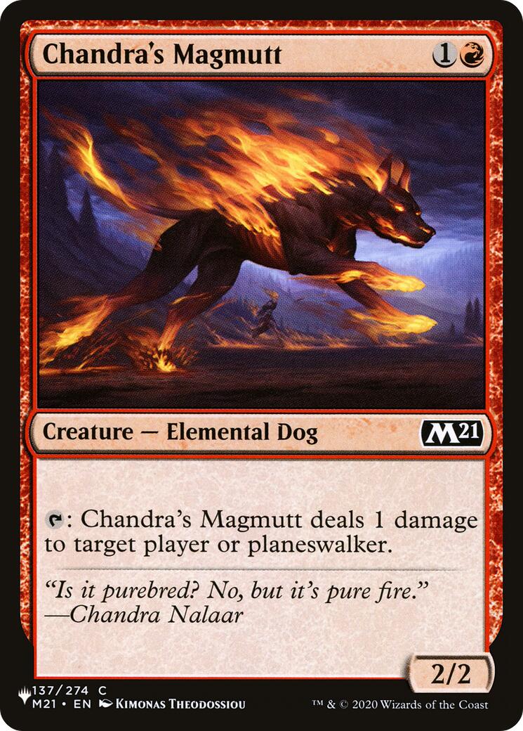 Chandra's Magmutt [The List] | Gear Gaming Bentonville