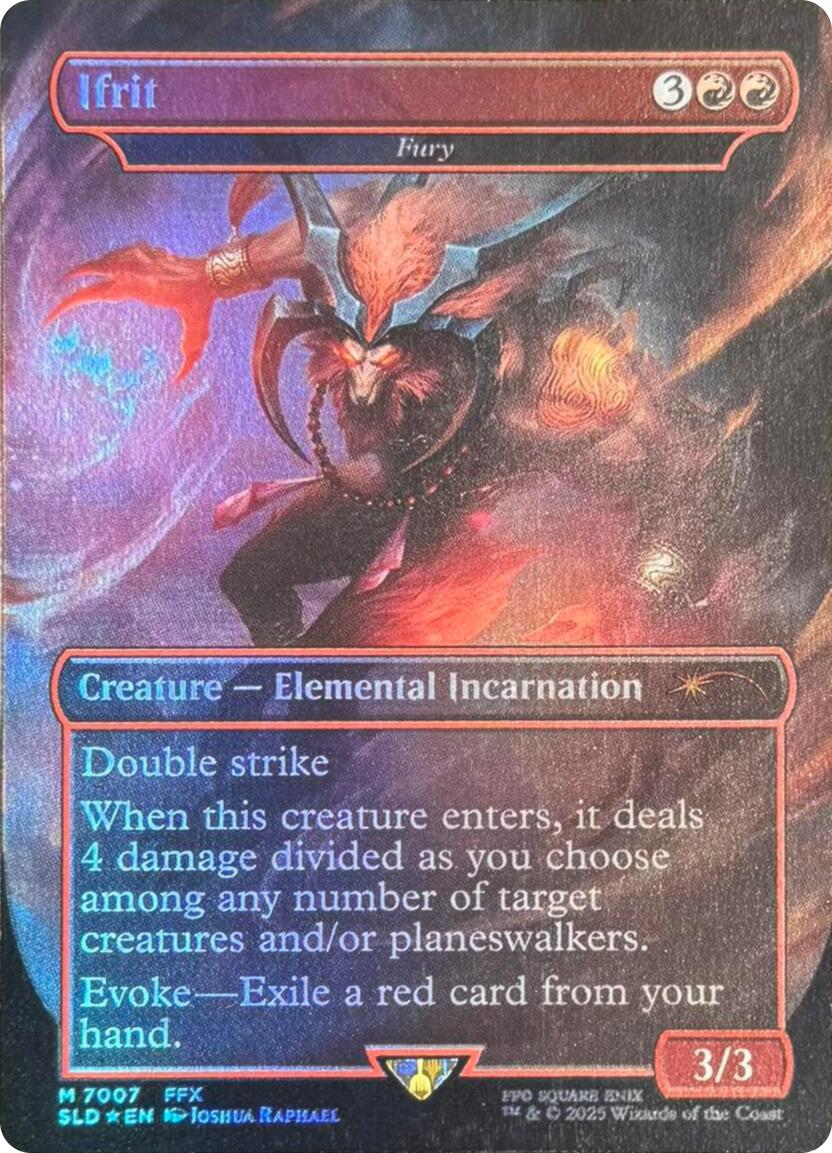 Ifrit - Fury (Rainbow Foil) [Secret Lair Drop Series] | Gear Gaming Bentonville