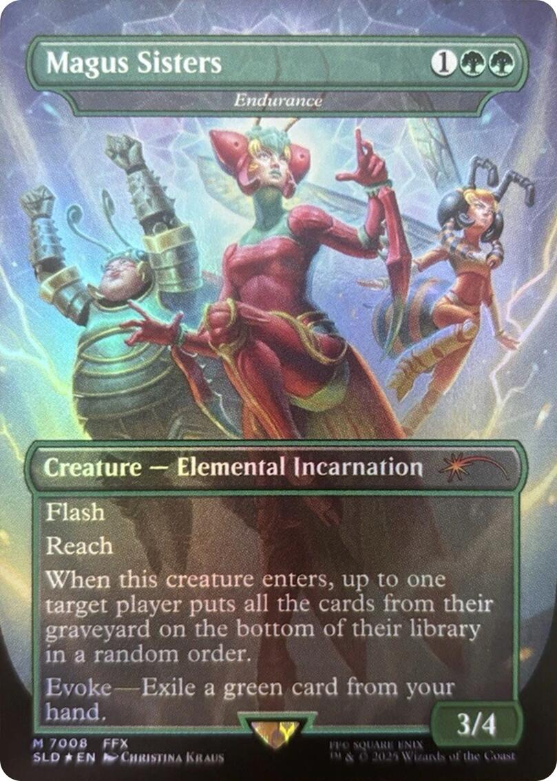 Magus Sisters - Endurance (Rainbow Foil) [Secret Lair Drop Series] | Gear Gaming Bentonville