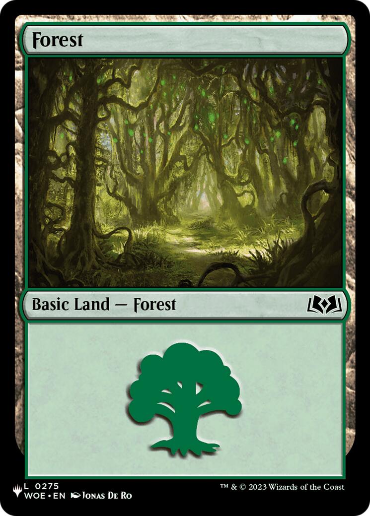 Forest (0275) (WOE) [The List] | Gear Gaming Bentonville