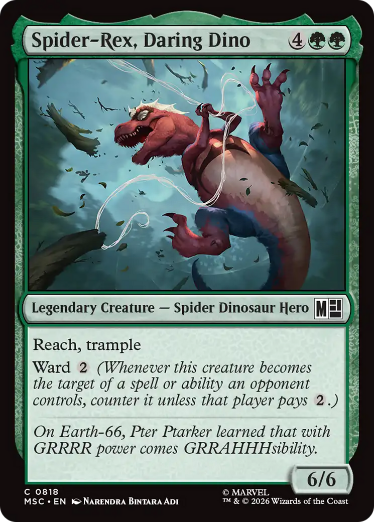 Spider-Rex, Daring Dino [Marvel Super Heroes Commander] | Gear Gaming Bentonville