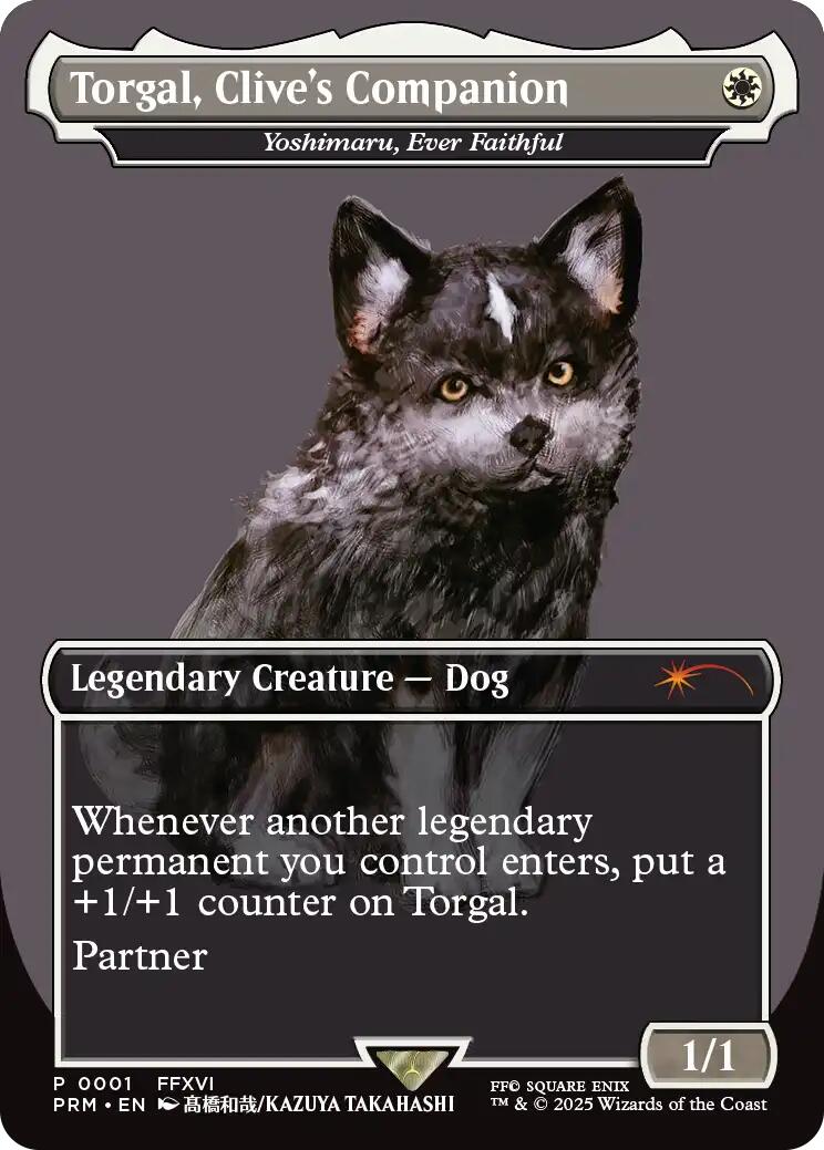 Torgal, Clive's Companion - Yoshimaru, Ever Faithful (MagicCon: Las Vegas 2025) [MagicFest 2025] | Gear Gaming Bentonville