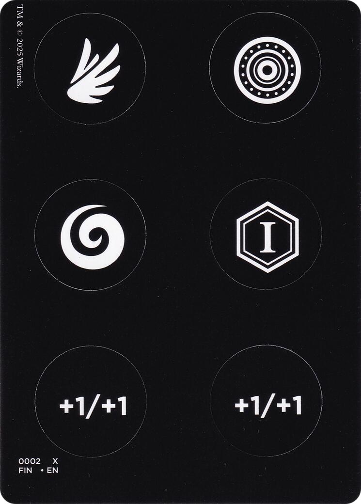 Punch Card Token (0001 // 0002) [FINAL FANTASY Tokens] | Gear Gaming Bentonville