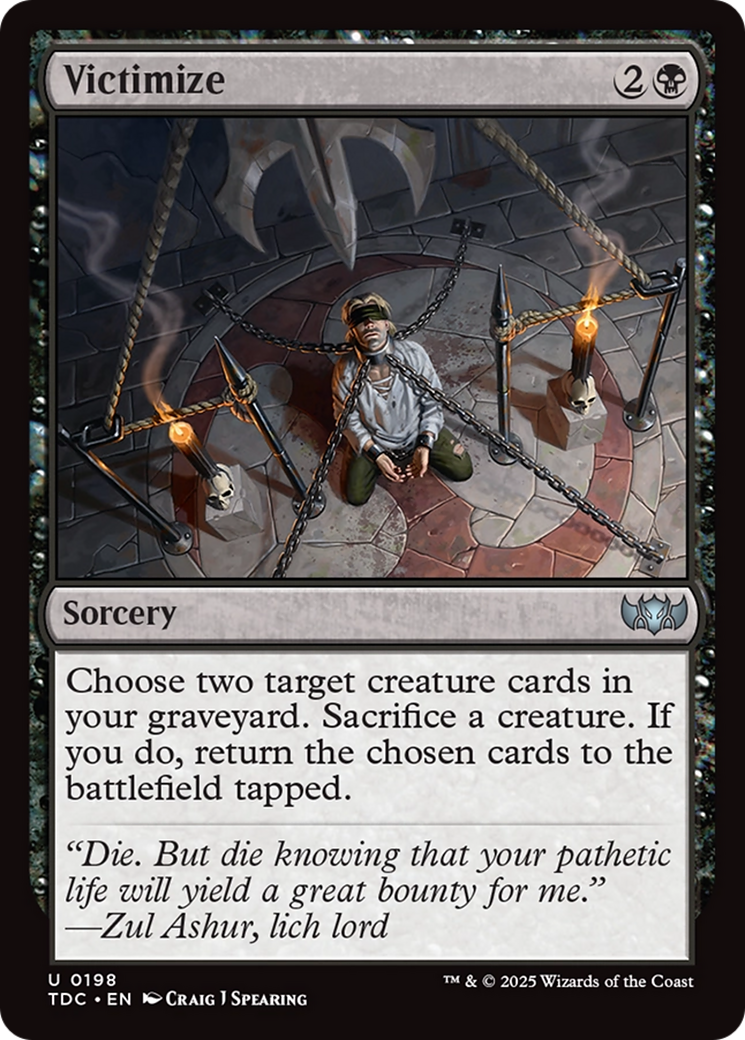 Victimize [Tarkir: Dragonstorm Commander] | Gear Gaming Bentonville