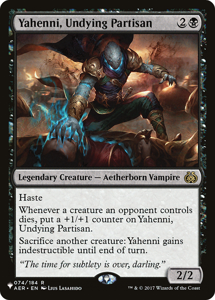 Yahenni, Undying Partisan [The List] | Gear Gaming Bentonville