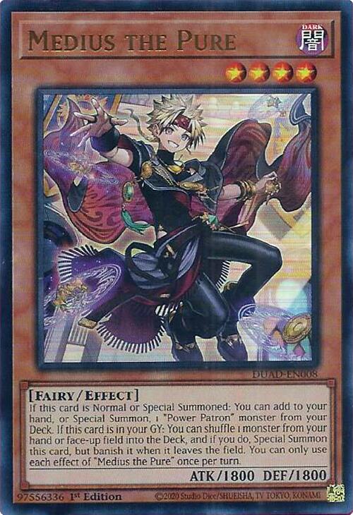 Medius the Pure [DUAD-EN008] Ultra Rare | Gear Gaming Bentonville