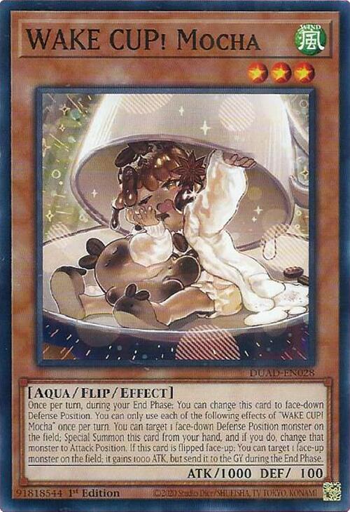 WAKE CUP! Mocha [DUAD-EN028] Common | Gear Gaming Bentonville
