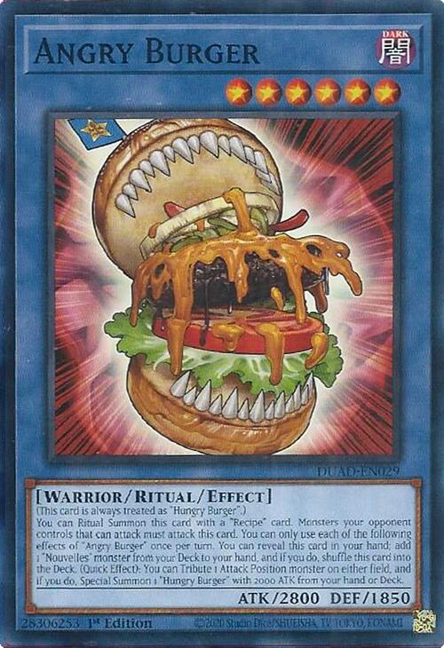 Angry Burger [DUAD-EN029] Common | Gear Gaming Bentonville