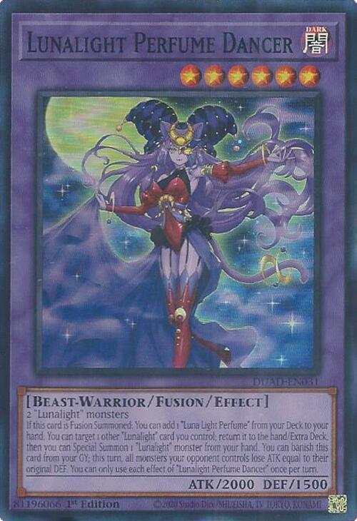Lunalight Perfume Dancer [DUAD-EN031] Super Rare | Gear Gaming Bentonville