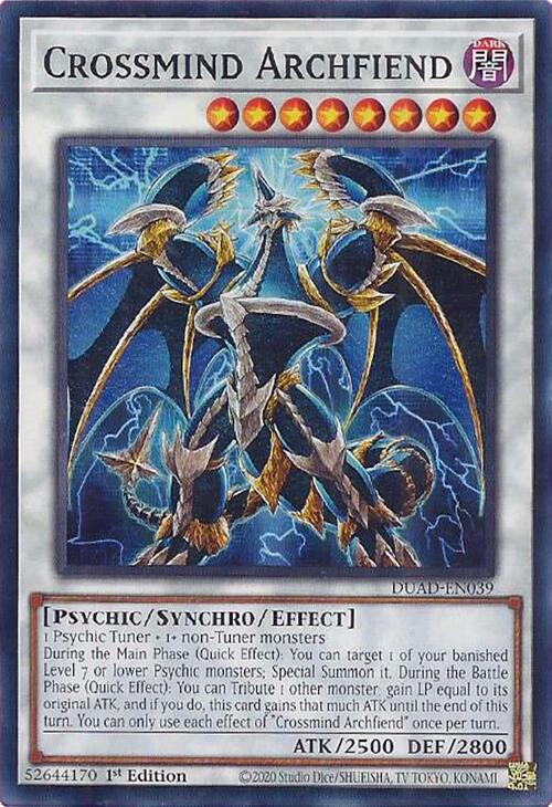 Crossmind Archfiend [DUAD-EN039] Common | Gear Gaming Bentonville
