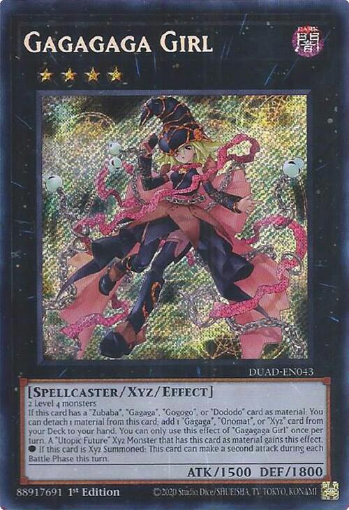 Gagagaga Girl [DUAD-EN043] Secret Rare | Gear Gaming Bentonville