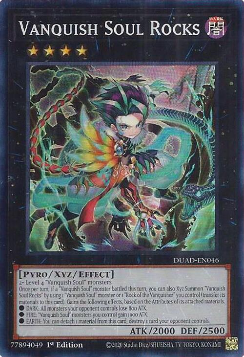 Vanquish Soul Rocks [DUAD-EN046] Super Rare | Gear Gaming Bentonville