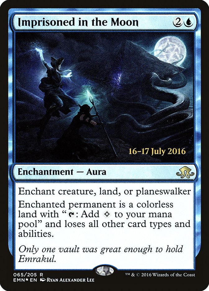 Imprisoned in the Moon [Eldritch Moon Prerelease Promos] | Gear Gaming Bentonville