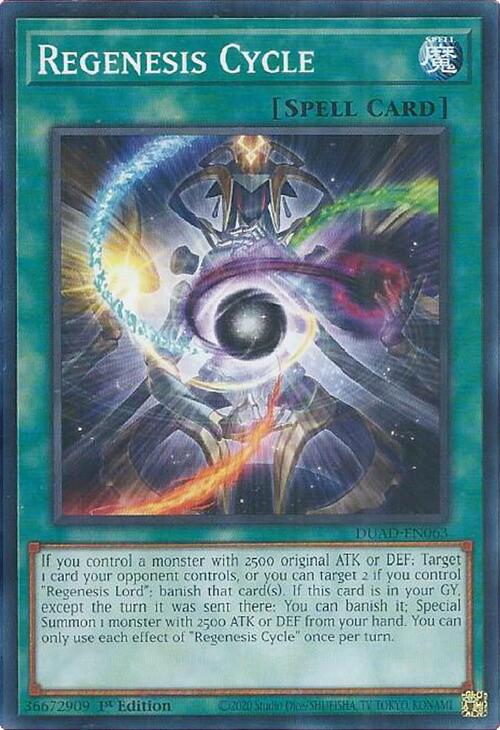 Regenesis Cycle [DUAD-EN063] Common | Gear Gaming Bentonville