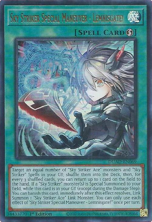 Sky Striker Special Maneuver - Lemnisgate! [DUAD-EN069] Ultra Rare | Gear Gaming Bentonville