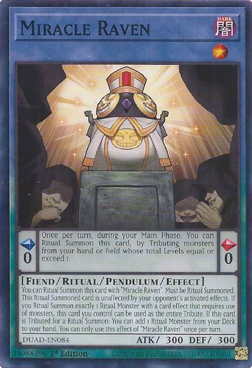 Miracle Raven [DUAD-EN084] Common | Gear Gaming Bentonville