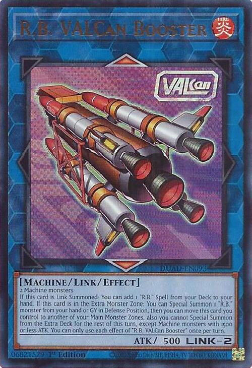 R.B. VALCan Booster [DUAD-EN093] Ultra Rare | Gear Gaming Bentonville