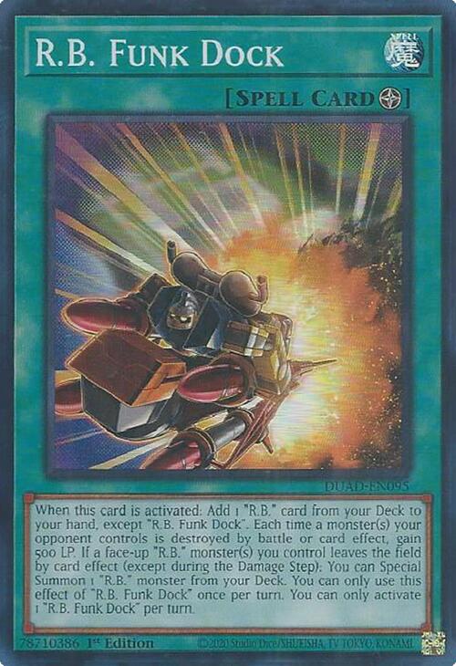 R.B. Funk Dock [DUAD-EN095] Super Rare | Gear Gaming Bentonville