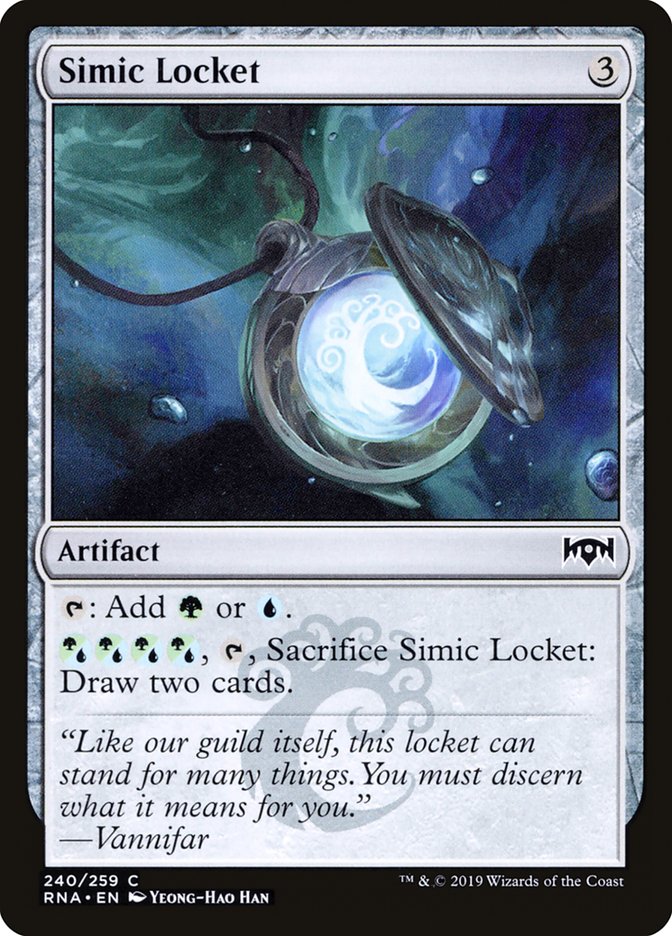 Simic Locket [Ravnica Allegiance] | Gear Gaming Bentonville