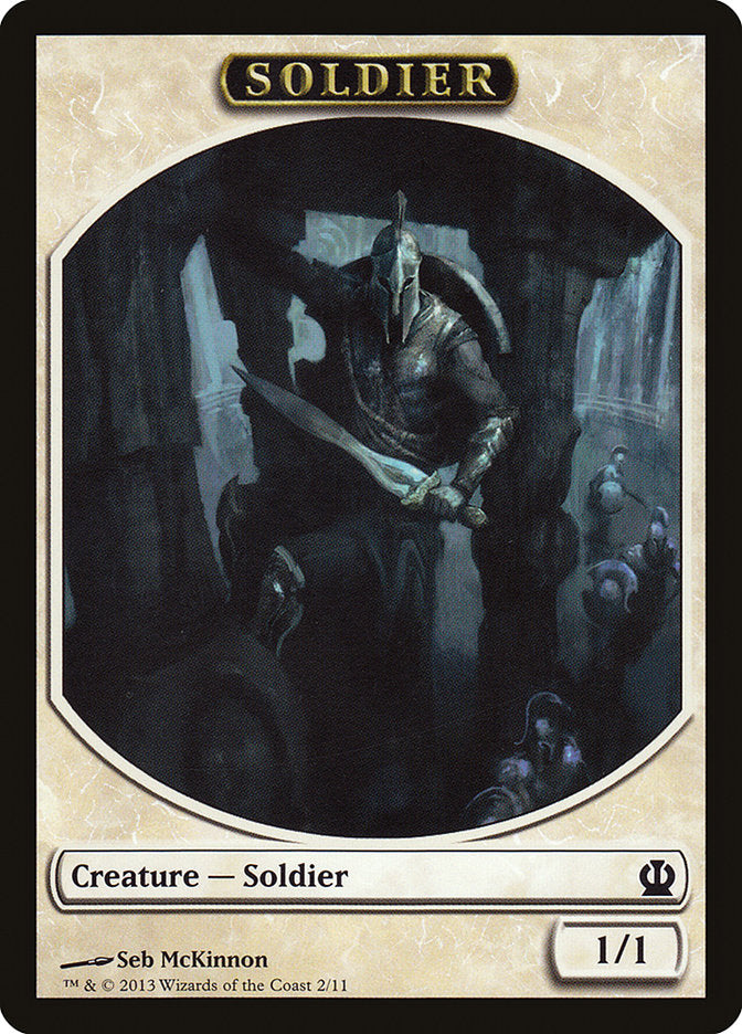 Soldier Token (2/11) [Theros Tokens] | Gear Gaming Bentonville