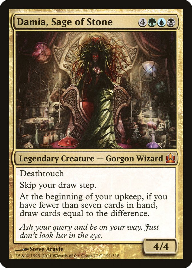 Damia, Sage of Stone [Commander 2011] | Gear Gaming Bentonville