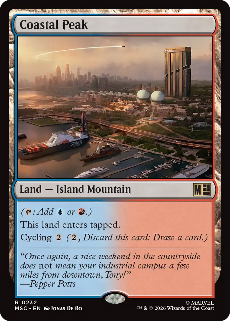 Coastal Peak [Marvel Super Heroes Commander] | Gear Gaming Bentonville