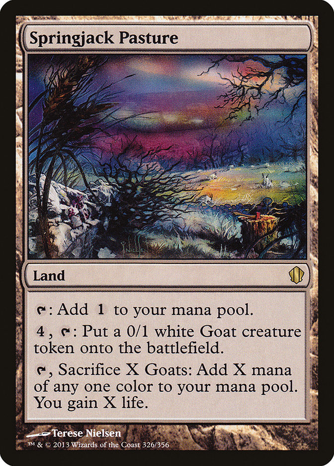 Springjack Pasture [Commander 2013] | Gear Gaming Bentonville