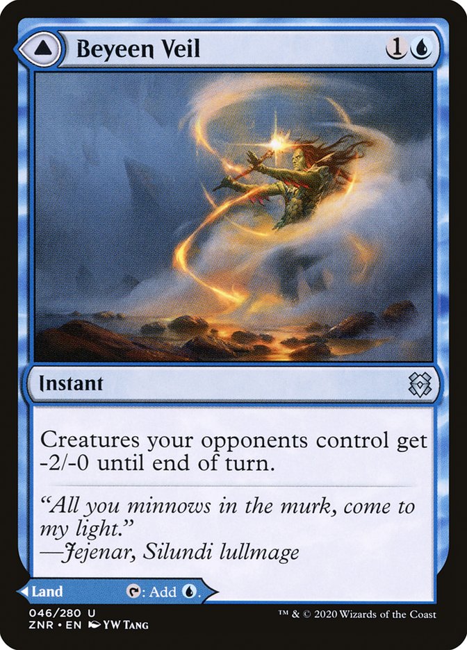 Beyeen Veil // Beyeen Coast [Zendikar Rising] | Gear Gaming Bentonville
