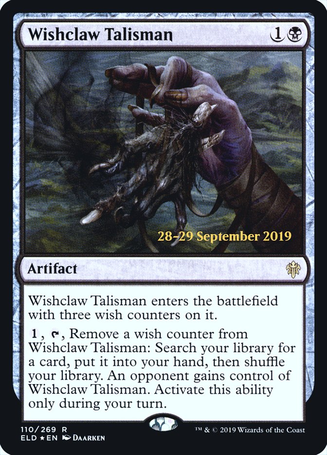 Wishclaw Talisman [Throne of Eldraine Prerelease Promos] | Gear Gaming Bentonville