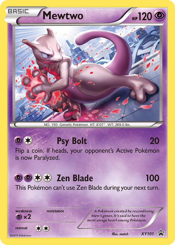 Mewtwo (XY101) [XY: Black Star Promos] | Gear Gaming Bentonville