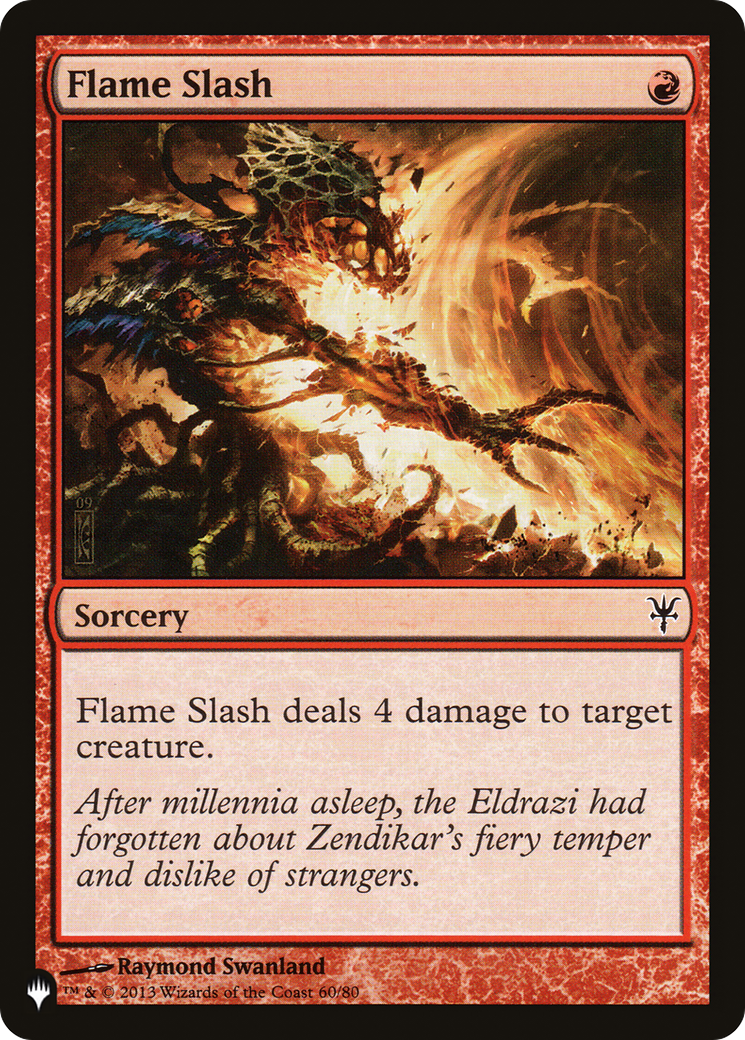 Flame Slash [The List Reprints] | Gear Gaming Bentonville