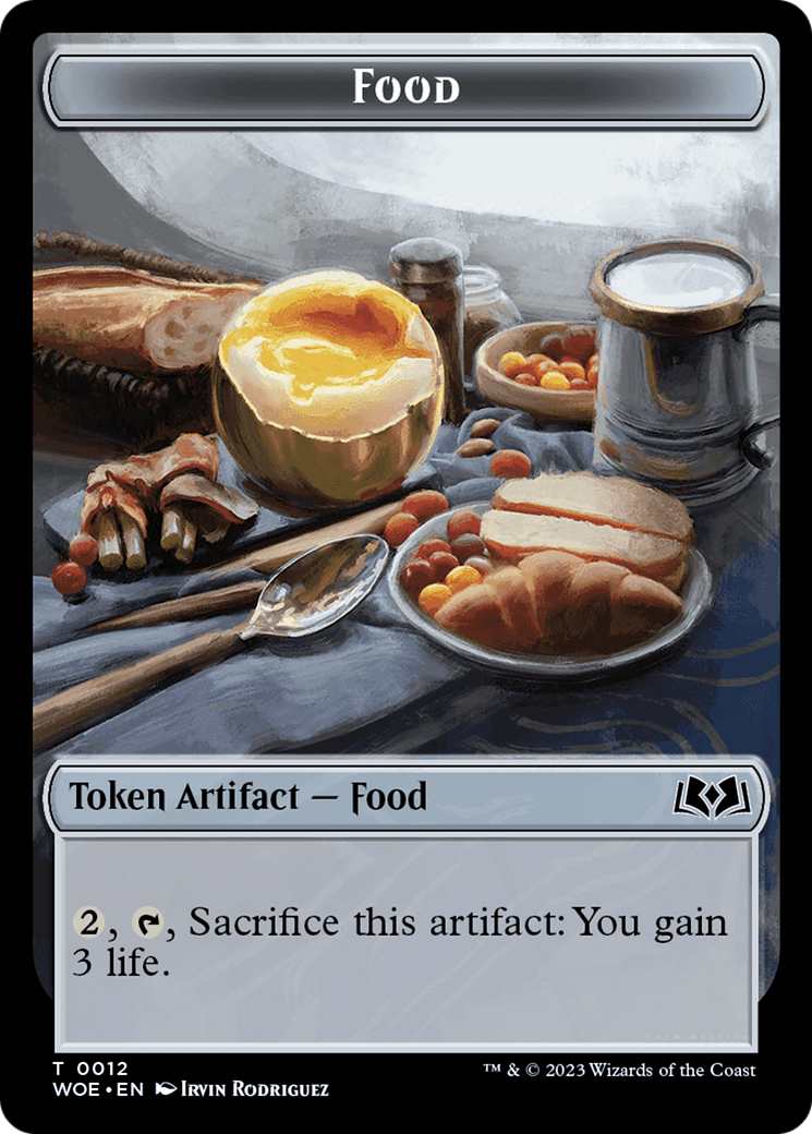 Food (0012) Token [Wilds of Eldraine Tokens] | Gear Gaming Bentonville