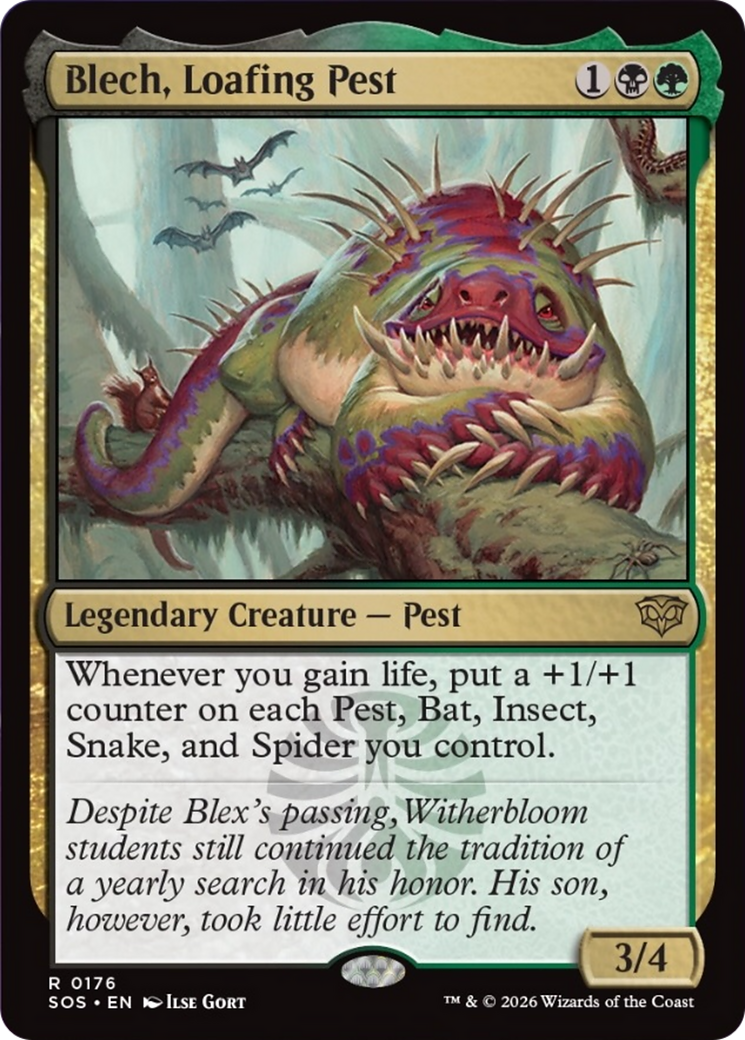 Blech, Loafing Pest [Secrets of Strixhaven] | Gear Gaming Bentonville