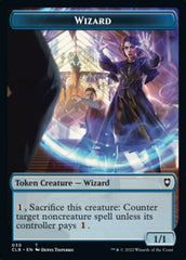 Kor Warrior // Wizard Double-Sided Token [Commander Legends: Battle for Baldur's Gate Tokens] | Gear Gaming Bentonville