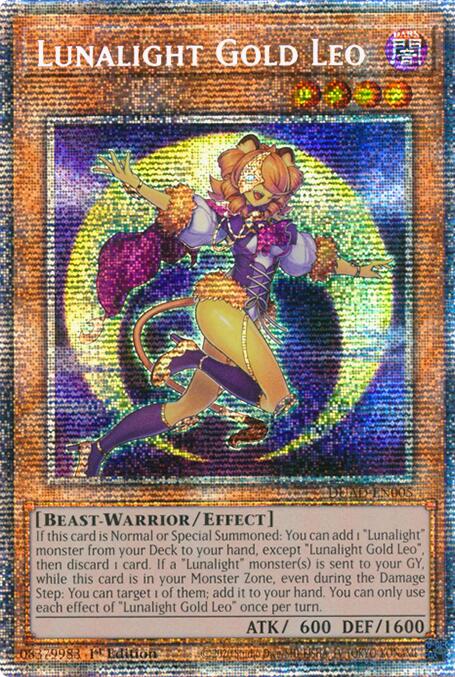 Lunalight Gold Leo (Starlight Rare) [DUAD-EN005] Starlight Rare | Gear Gaming Bentonville