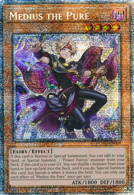 Medius the Pure (Starlight Rare) [DUAD-EN008] Starlight Rare | Gear Gaming Bentonville