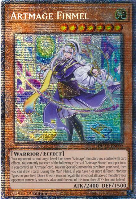 Artmage Finmel (Starlight Rare) [DUAD-EN009] Starlight Rare | Gear Gaming Bentonville