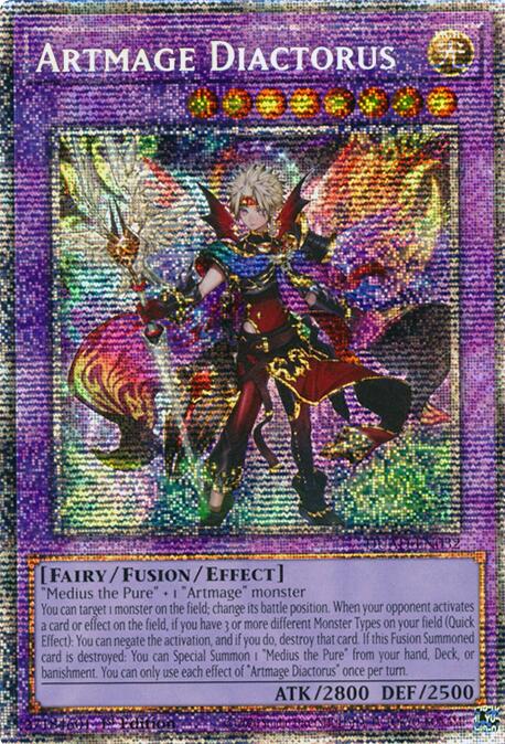 Artmage Diactorus (Starlight Rare) [DUAD-EN032] Starlight Rare | Gear Gaming Bentonville