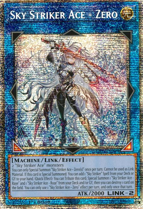 Sky Striker Ace = Zero (Starlight Rare) [DUAD-EN049] Starlight Rare | Gear Gaming Bentonville
