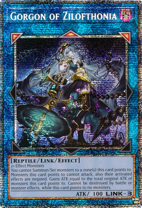 Gorgon of Zilofthonia (Starlight Rare) [DUAD-EN050] Starlight Rare | Gear Gaming Bentonville