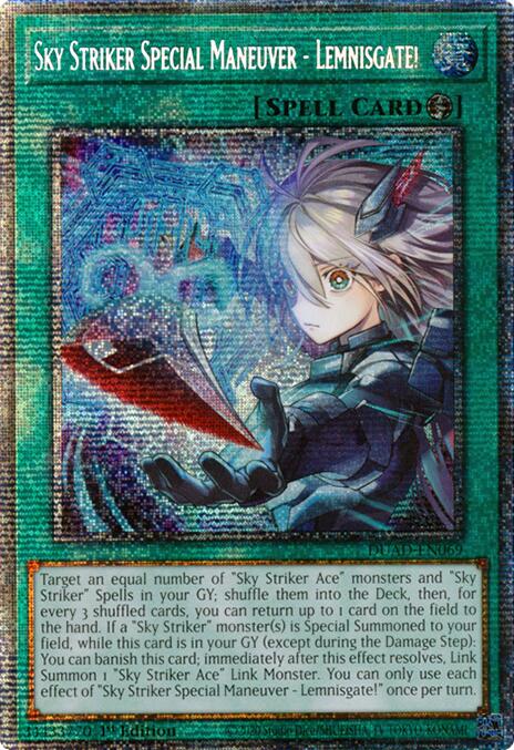 Sky Striker Special Maneuver - Lemnisgate! (Starlight Rare) [DUAD-EN069] Starlight Rare | Gear Gaming Bentonville